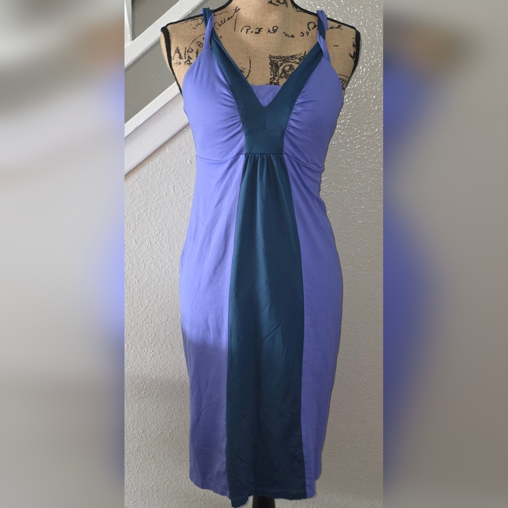 PATAGONIA Women Casual Sporty Sleeveless Dress Corinne in Purple Size XS